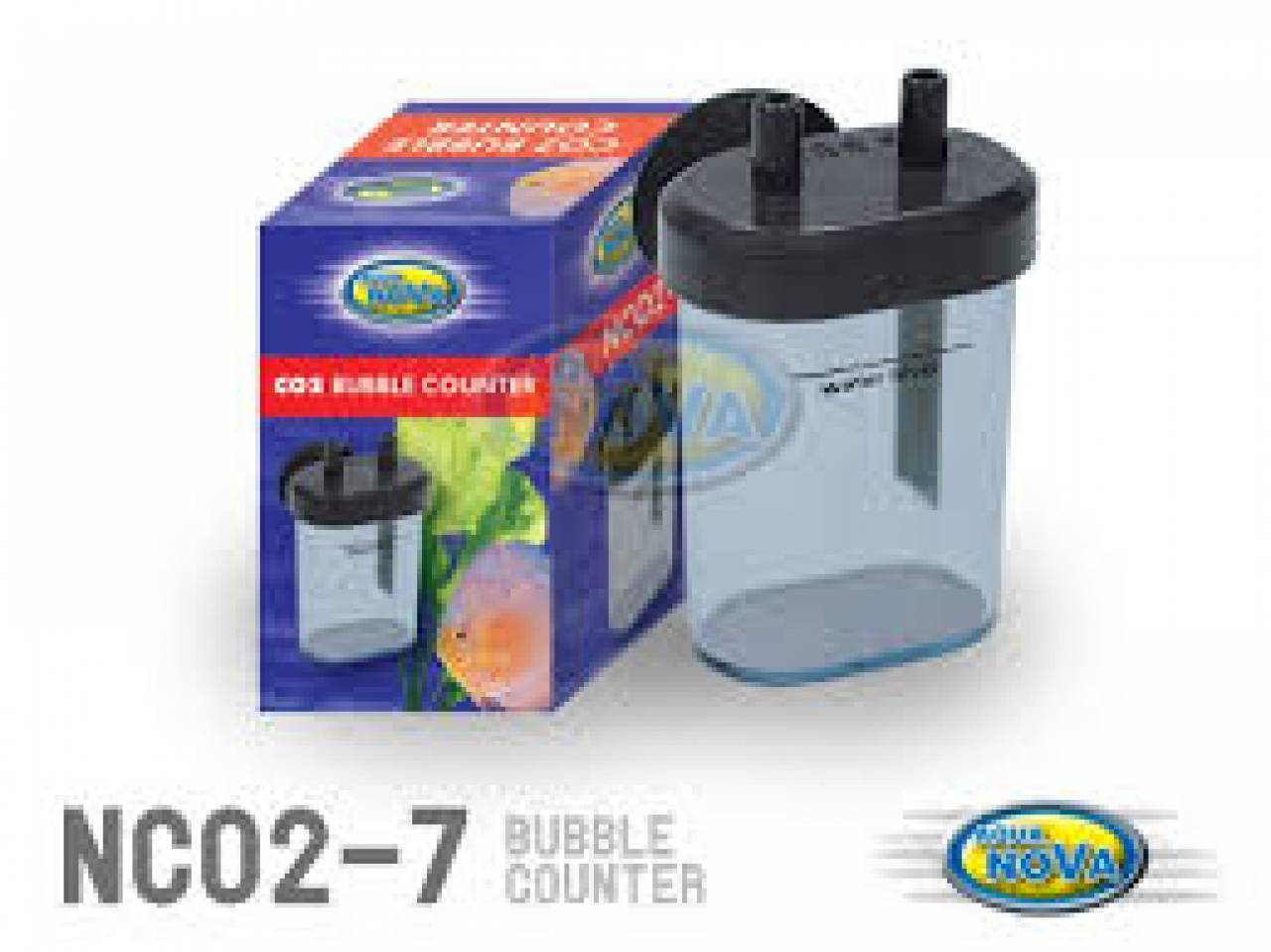 Aqua Nova CO2 Blasenzähler - Bubblecounter ( Außenzähler)